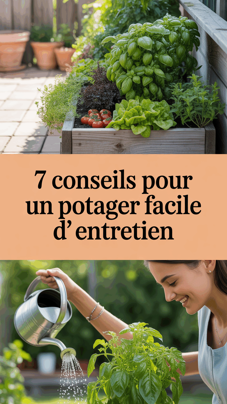 7 conseils pour un potager facile d'entretien