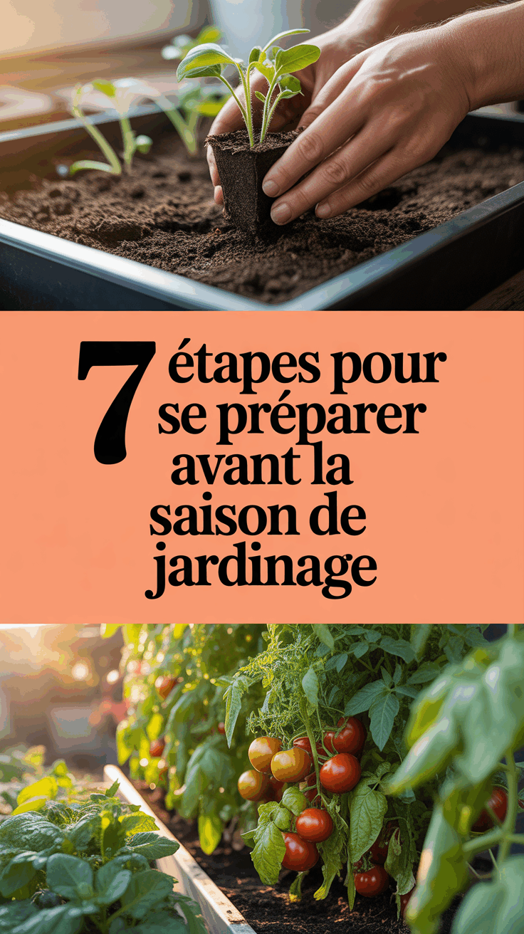 7 étapes pour se préparer avant la saison de jardinage