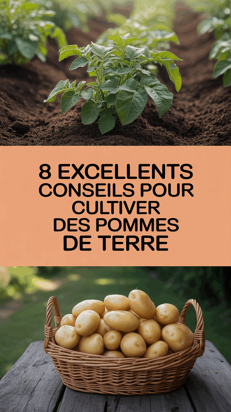 8 excellents conseils pour cultiver des pommes de terre