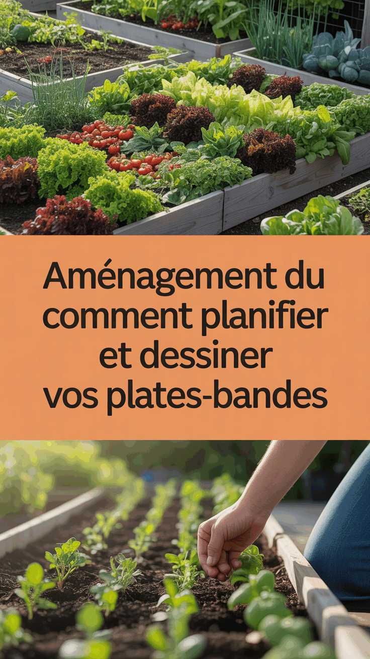 Aménagement du potager : comment planifier et dessiner vos plates-bandes