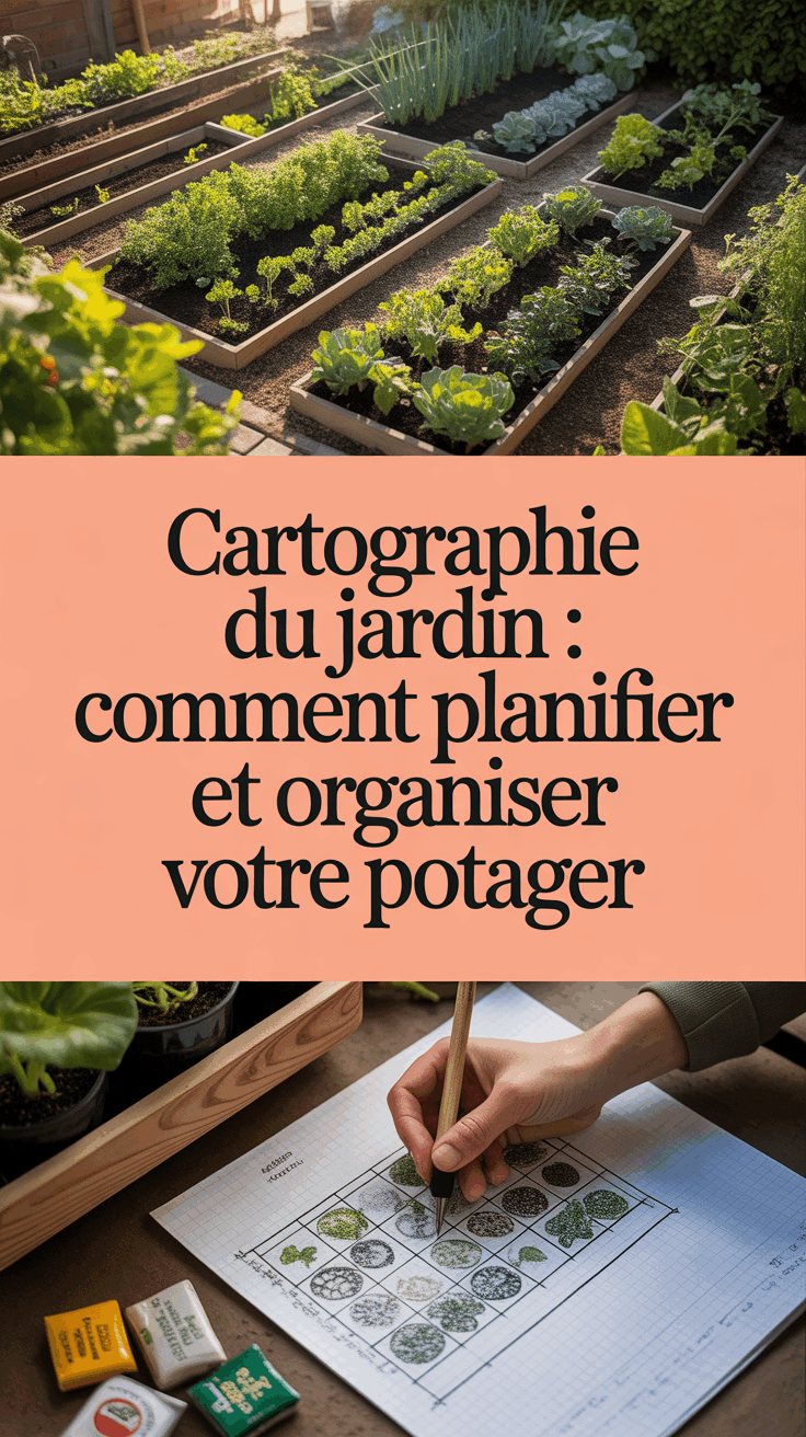 Cartographie du jardin : comment planifier et organiser votre potager
