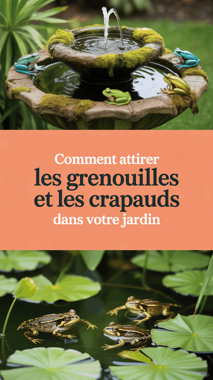 Comment Attirer les Grenouilles et les Crapauds dans Votre Jardin