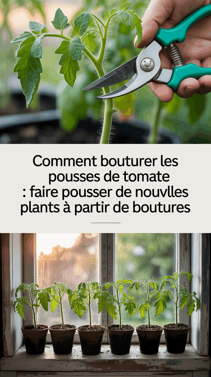 Comment Bouturer les Pousses de Tomate : Faire Pousser de Nouvelles Plants à Partir de Boutures