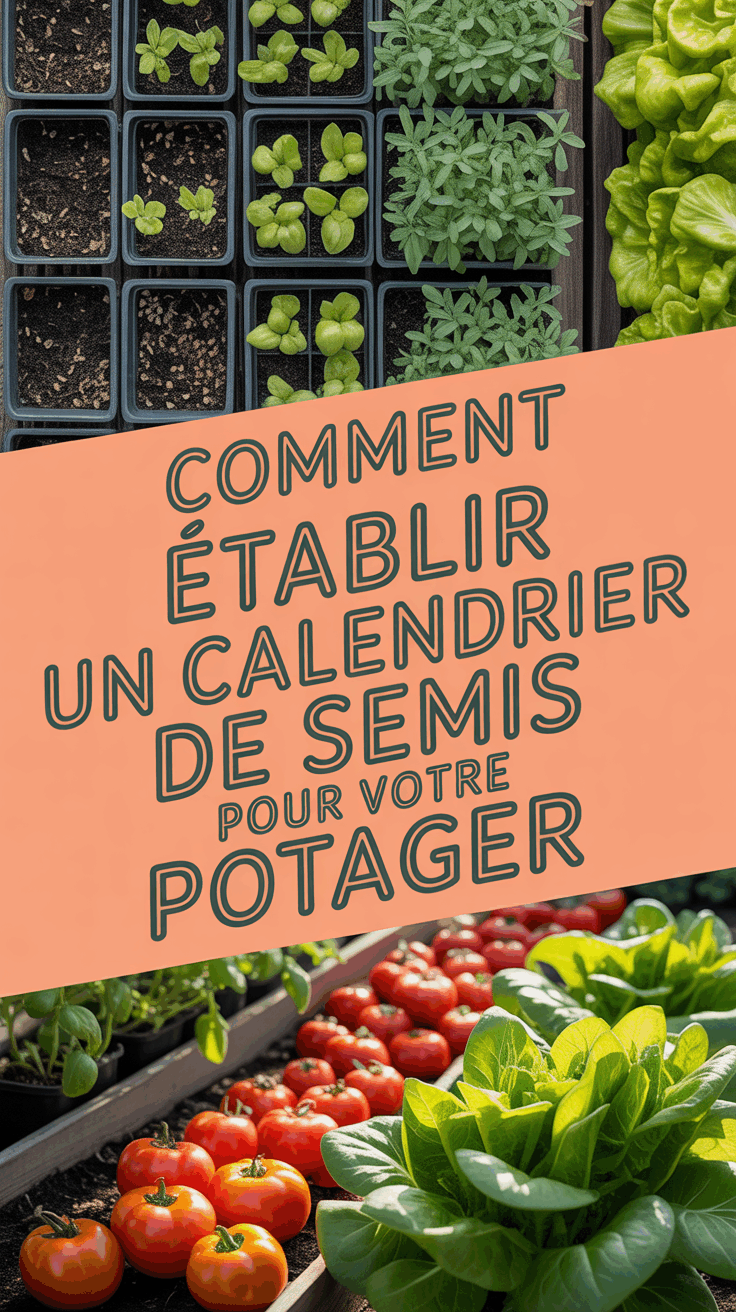 Comment Établir un Calendrier de Semis pour Votre Potager