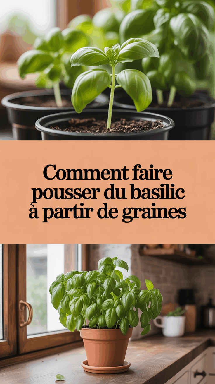 Comment Faire Pousser du Basilic à Partir de Graines