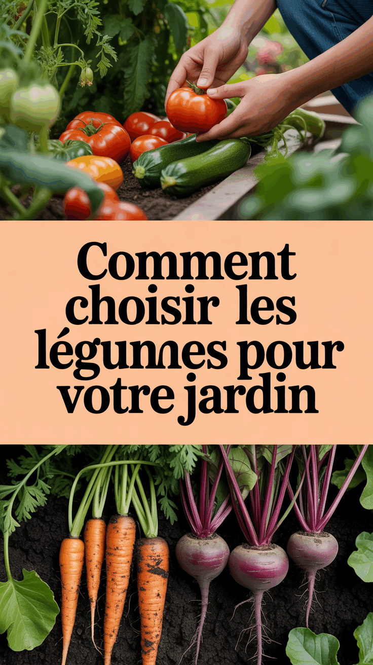Comment choisir les légumes pour votre jardin