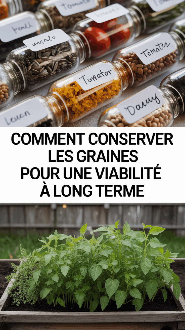 Comment conserver les graines pour une viabilité à long terme