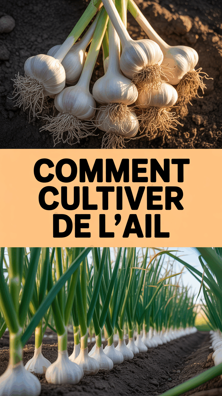 Comment cultiver de l'ail