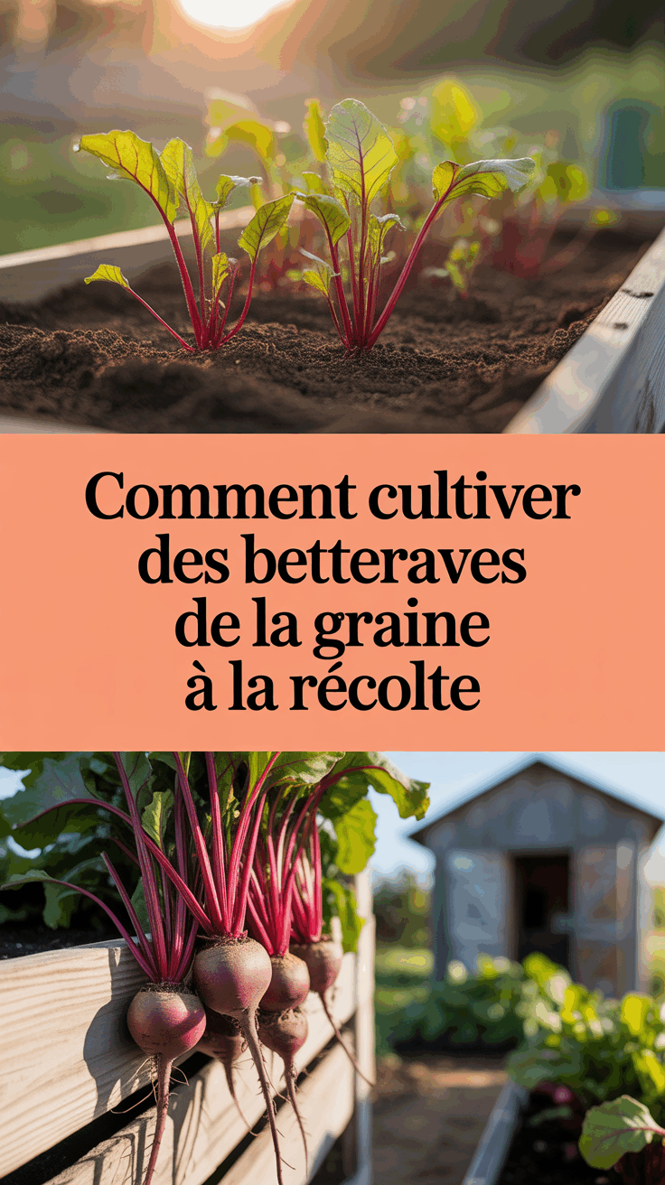 Comment cultiver des betteraves de la graine à la récolte