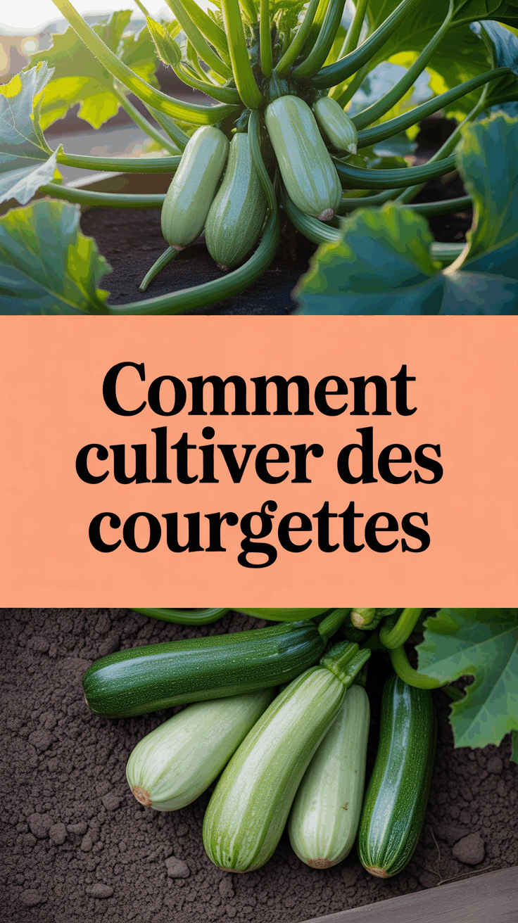 Comment cultiver des courgettes