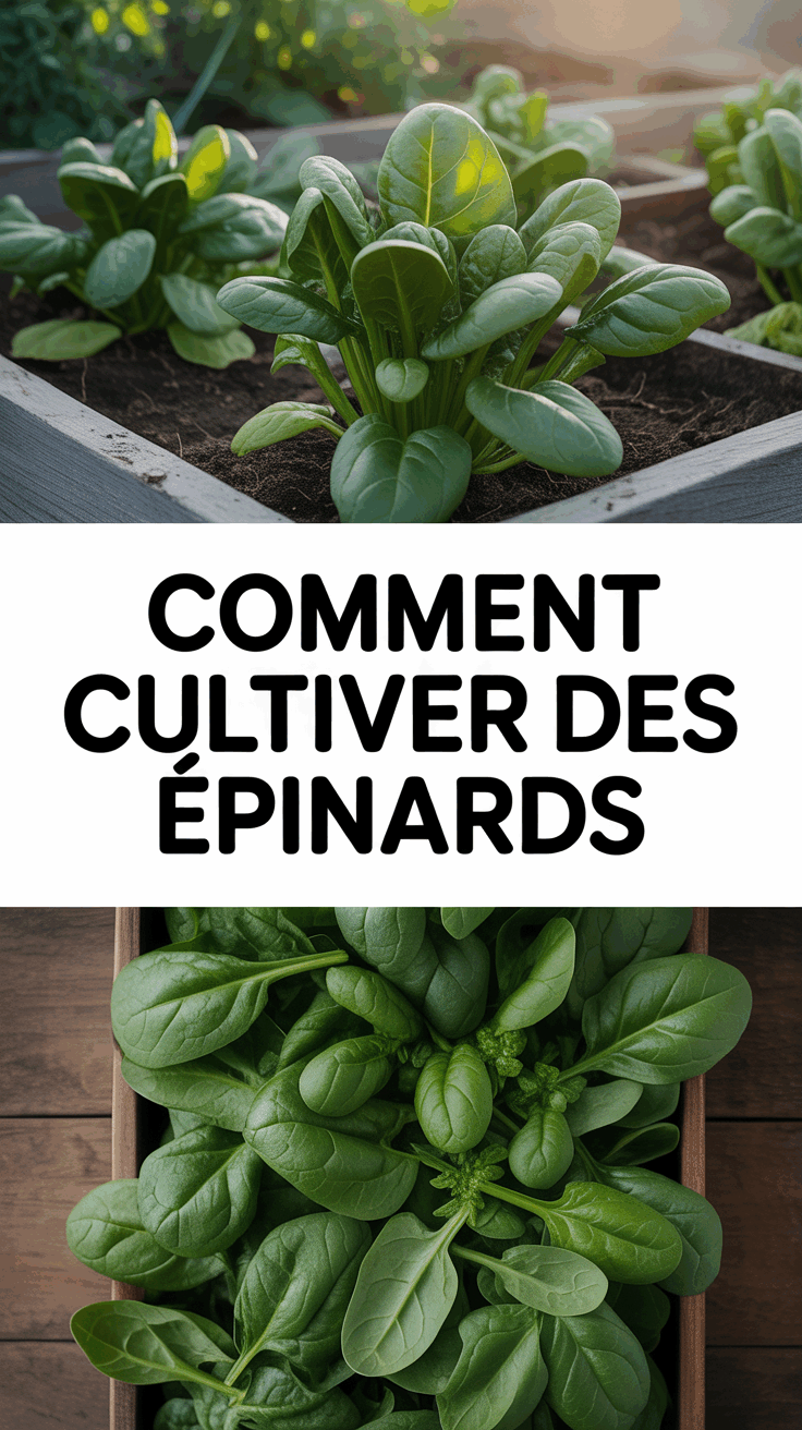 Comment cultiver des épinards