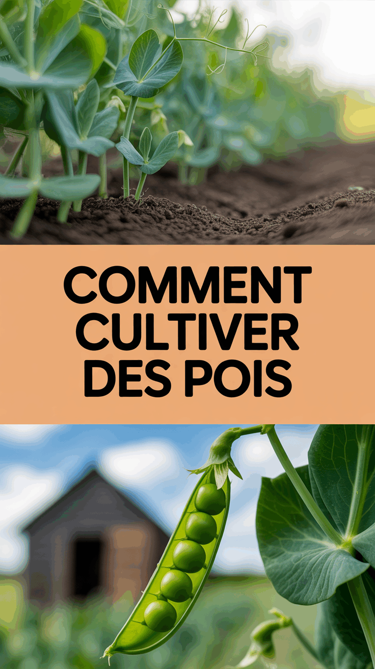 Comment cultiver des pois