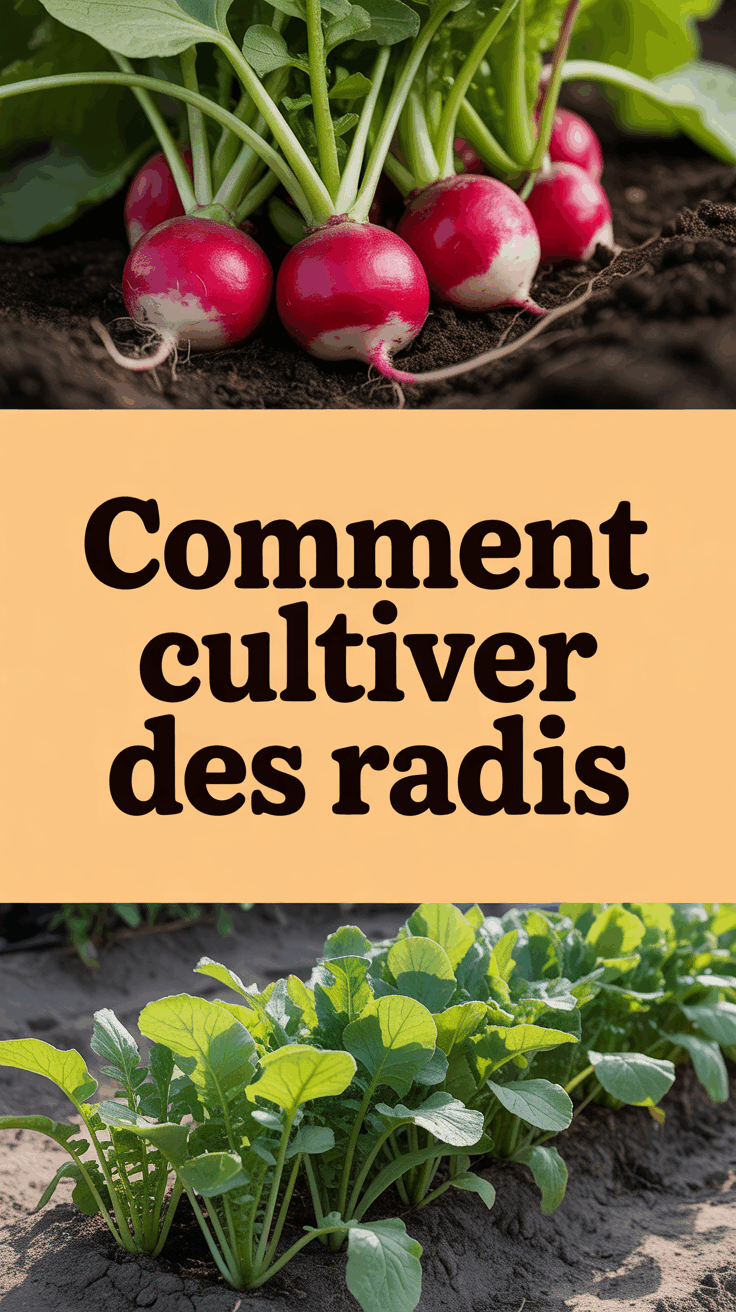 Comment cultiver des radis