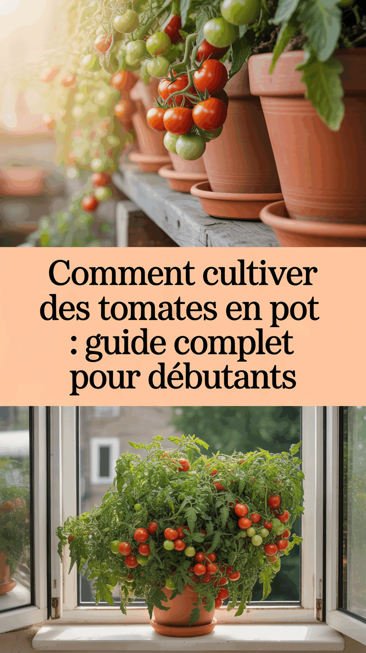 Comment cultiver des tomates en pot : Guide complet pour débutants