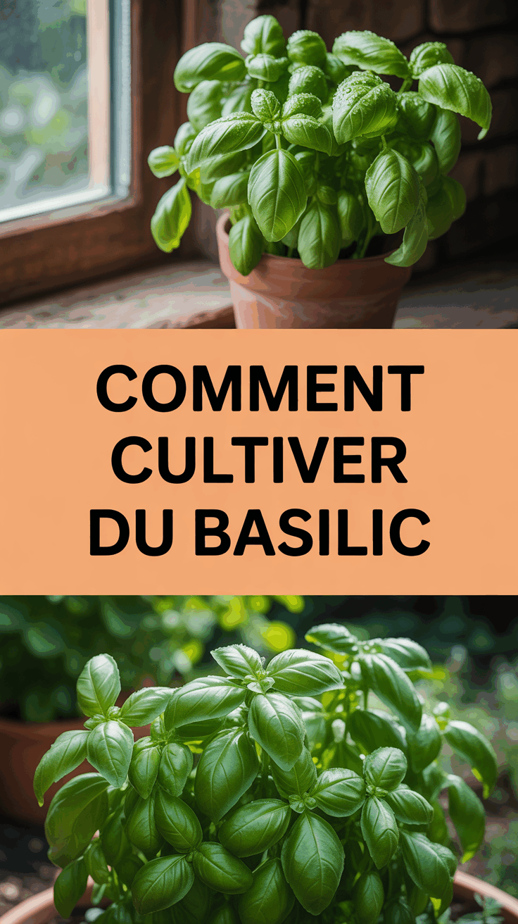 Comment cultiver du basilic