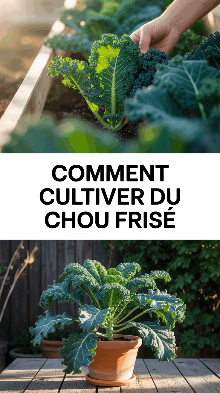 Comment cultiver du chou frisé
