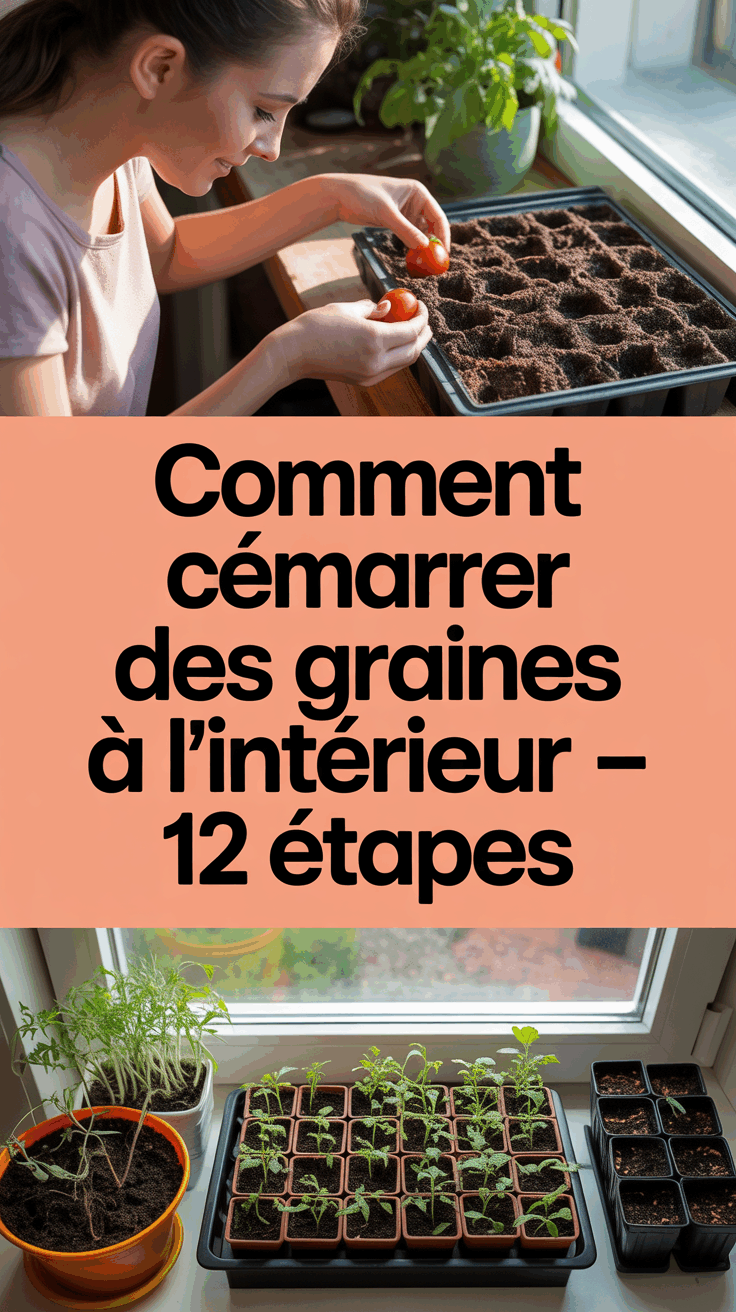 Comment démarrer des graines à l'intérieur – 12 étapes