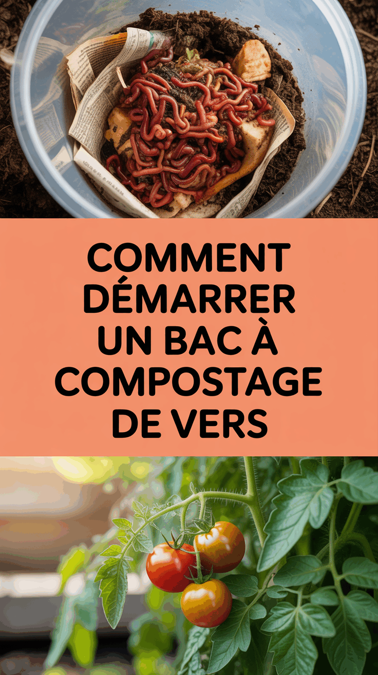 Comment démarrer un bac à compostage de vers