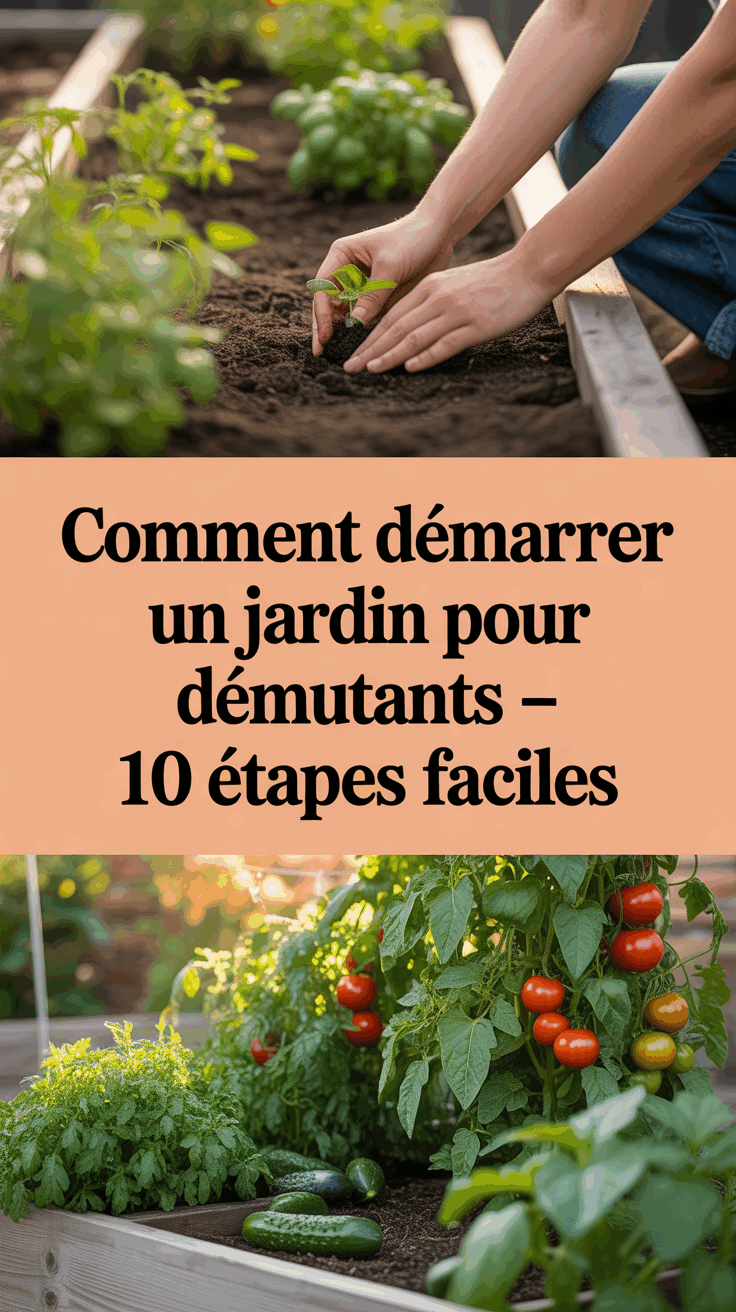 Comment démarrer un jardin pour débutants – 10 étapes faciles