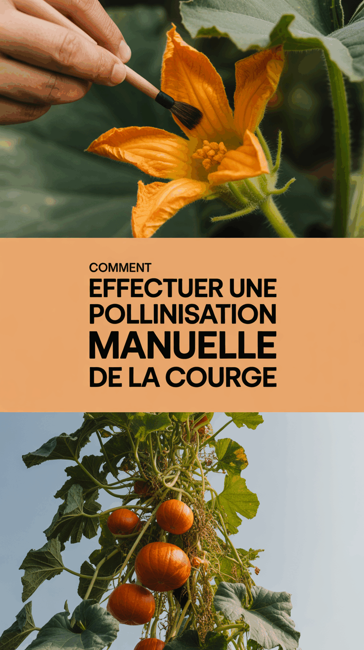 Comment effectuer une pollinisation manuelle de la courge