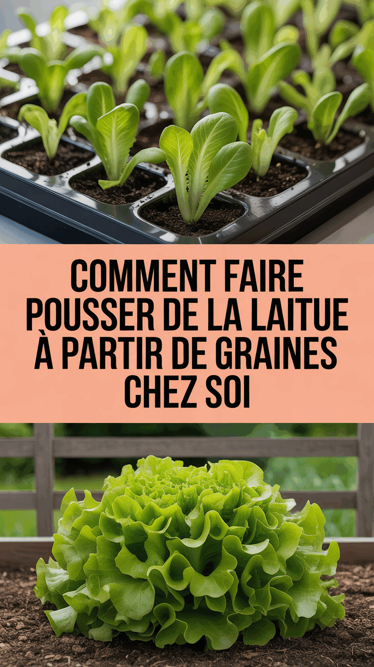 Comment faire pousser de la laitue à partir de graines chez soi