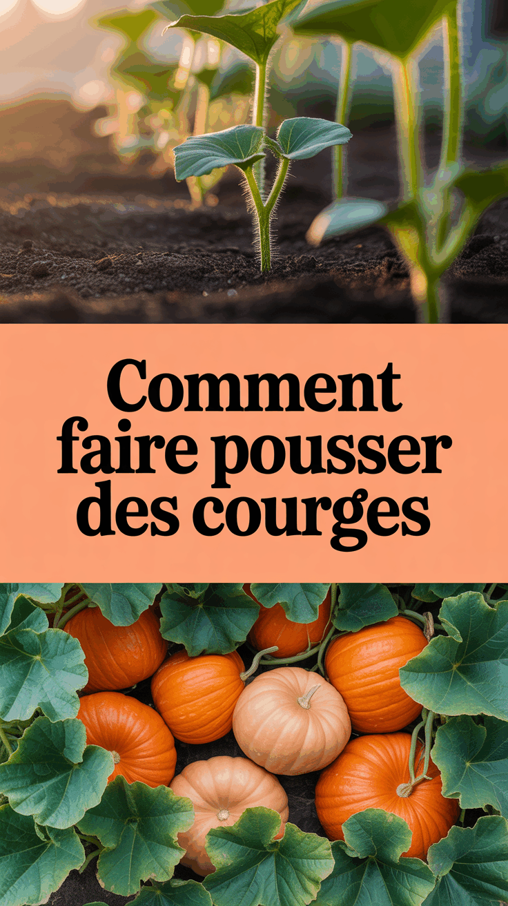 Comment faire pousser des courges
