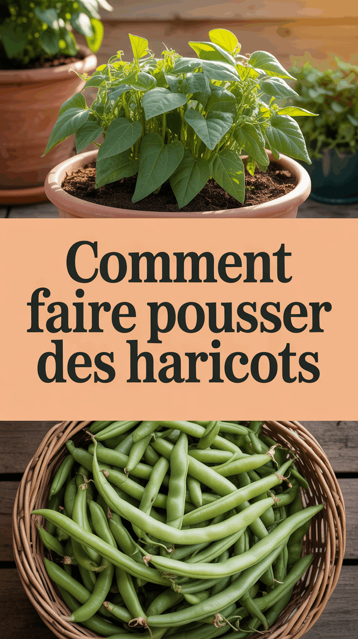 Comment faire pousser des haricots
