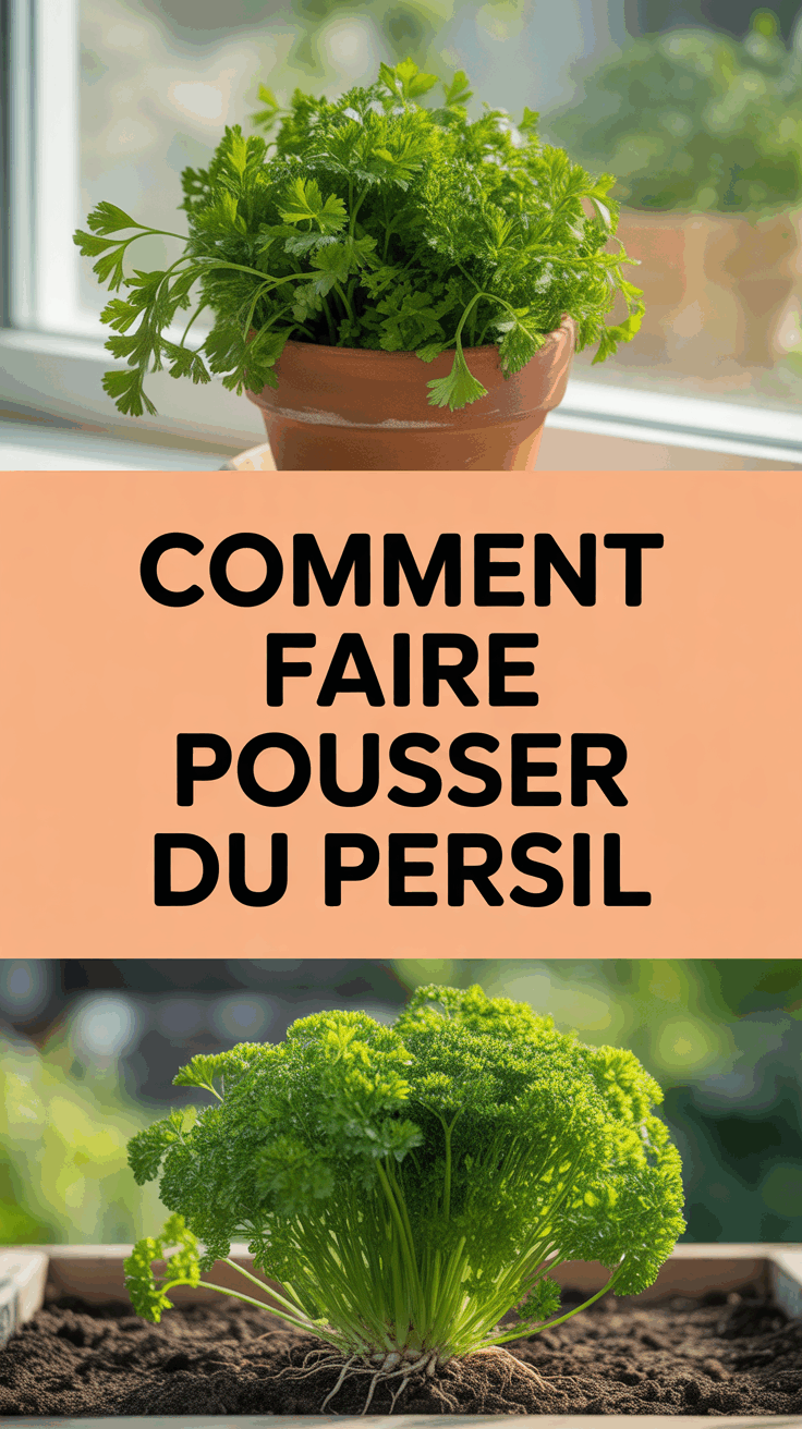 Comment faire pousser du persil