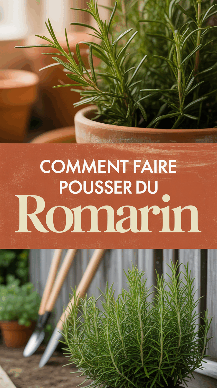 Comment faire pousser du romarin