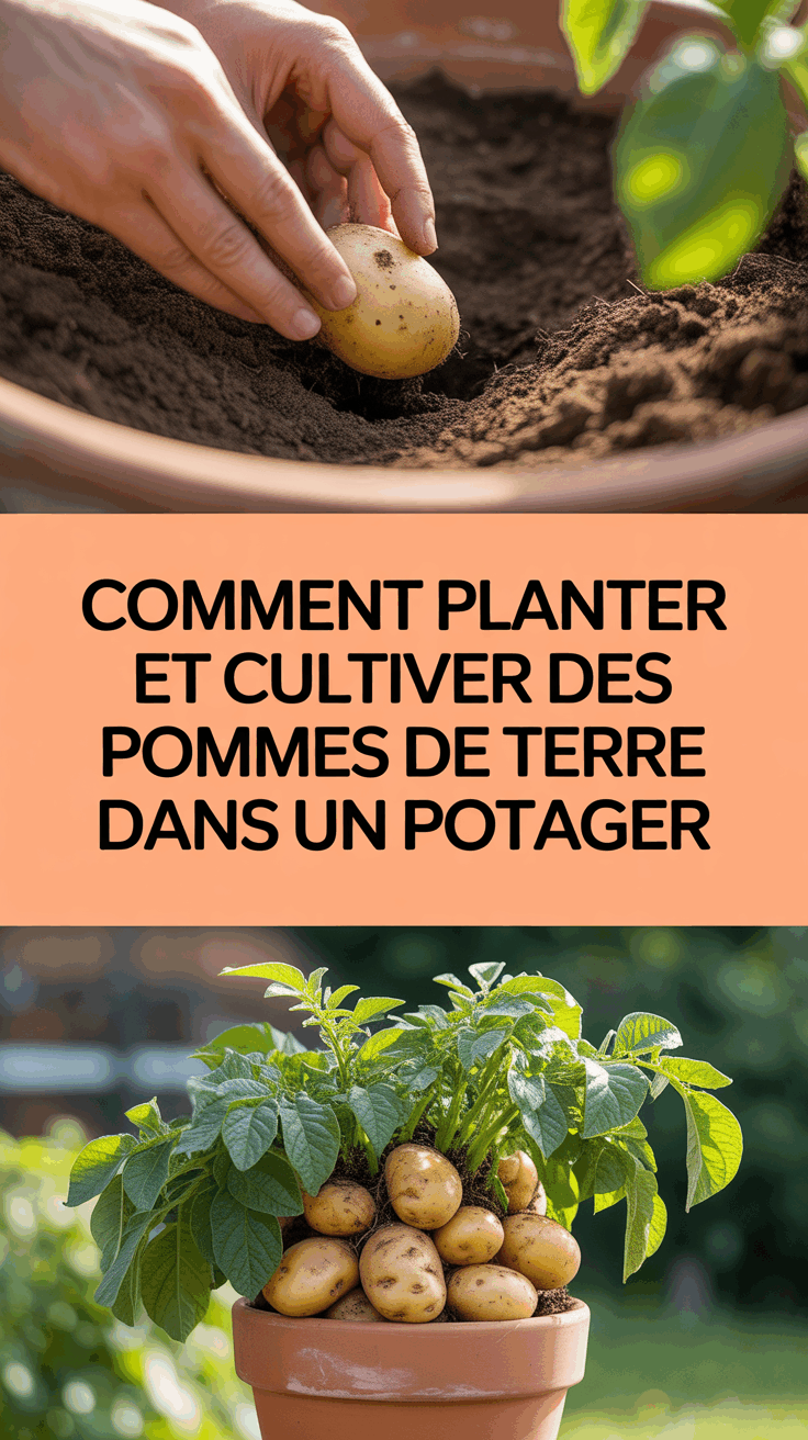 Comment planter et cultiver des pommes de terre dans un potager