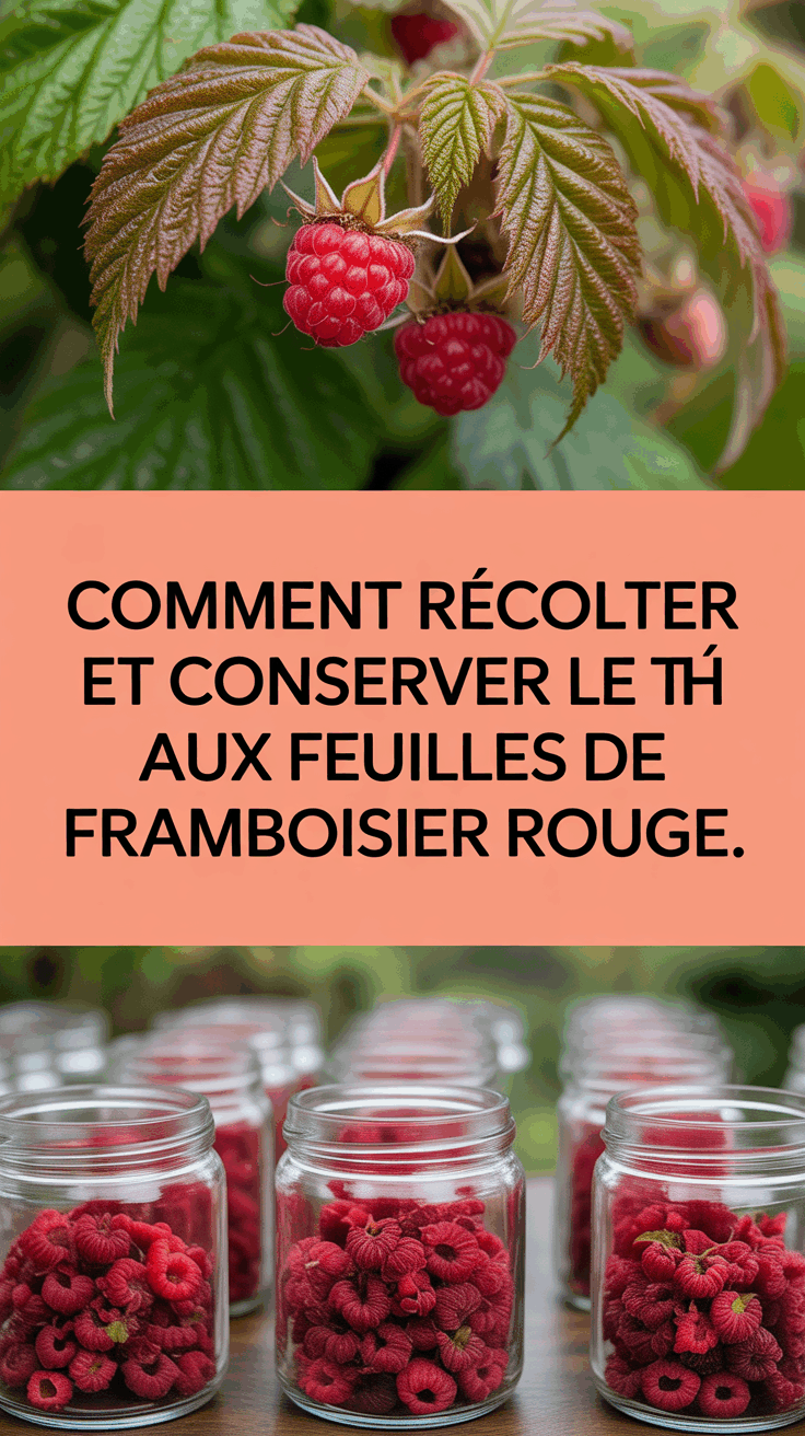 Comment récolter et conserver le thé aux feuilles de framboisier rouge