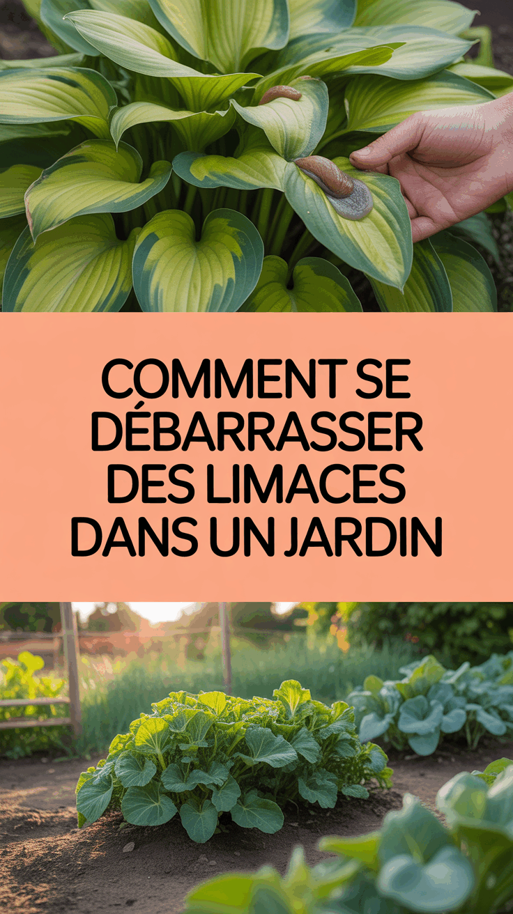 Comment se débarrasser des limaces dans un jardin
