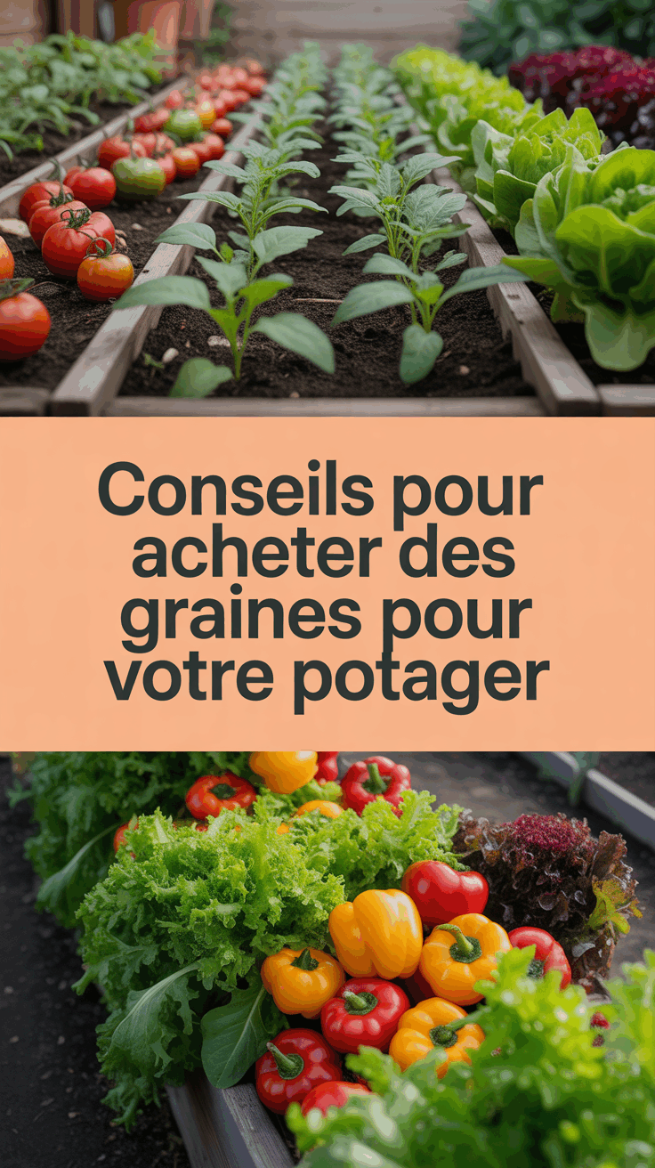 Conseils pour Acheter des Graines pour Votre Potager
