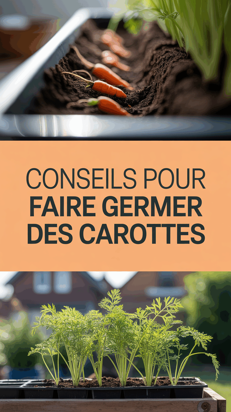 Conseils pour faire germer des carottes