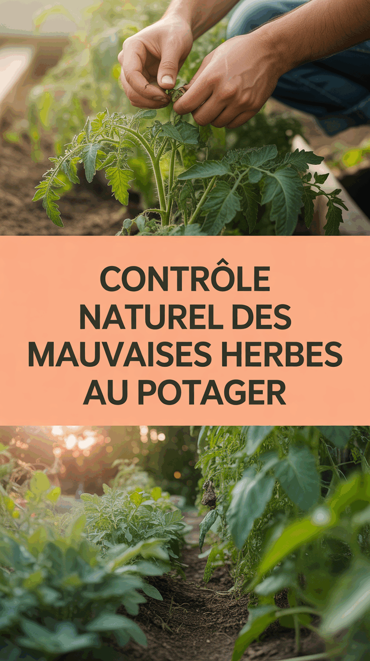 Contrôle Naturel des Mauvaises Herbes au Potager