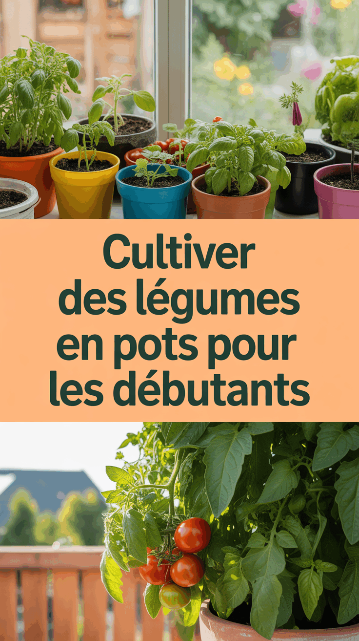 Cultiver des légumes en pots pour les débutants