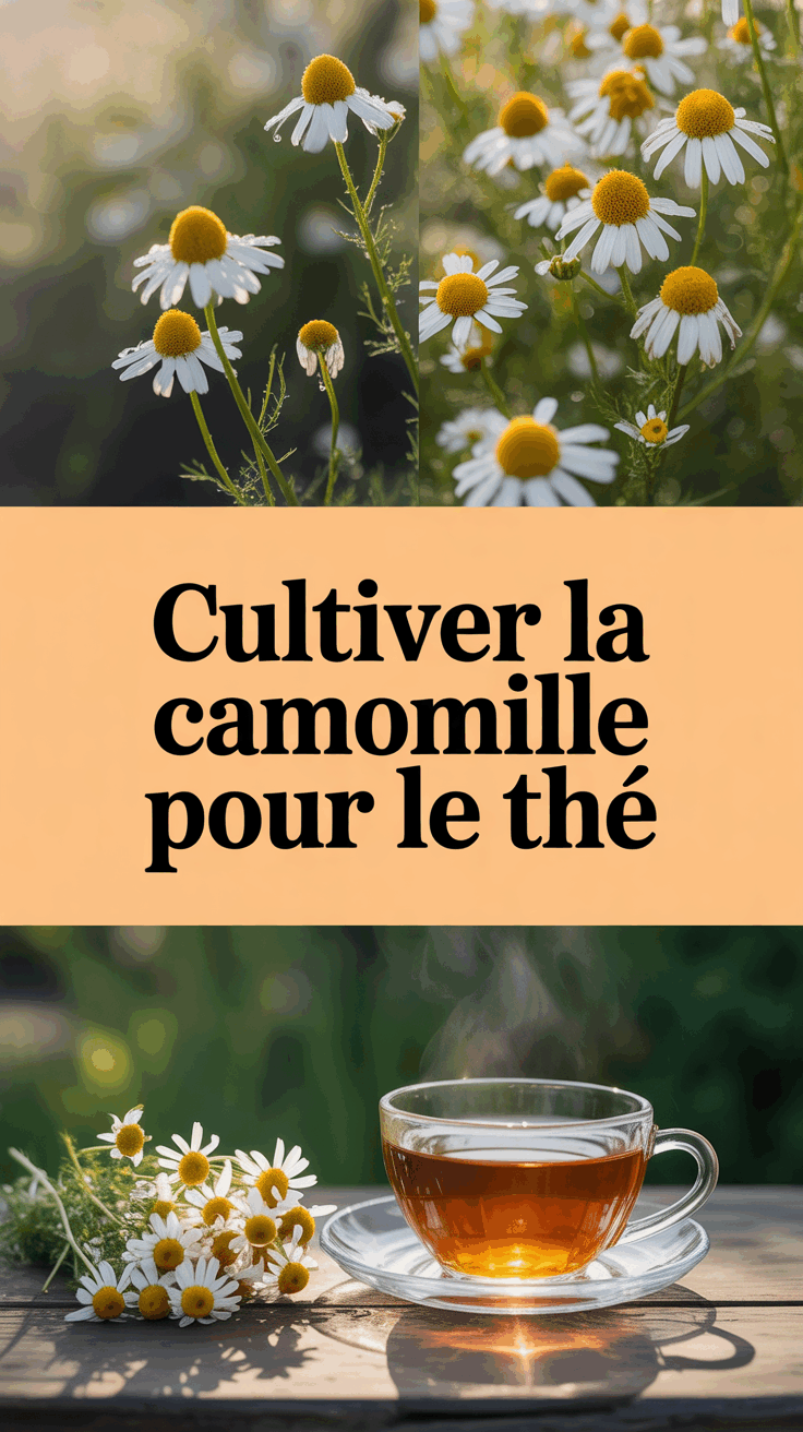 Cultiver la camomille pour le thé