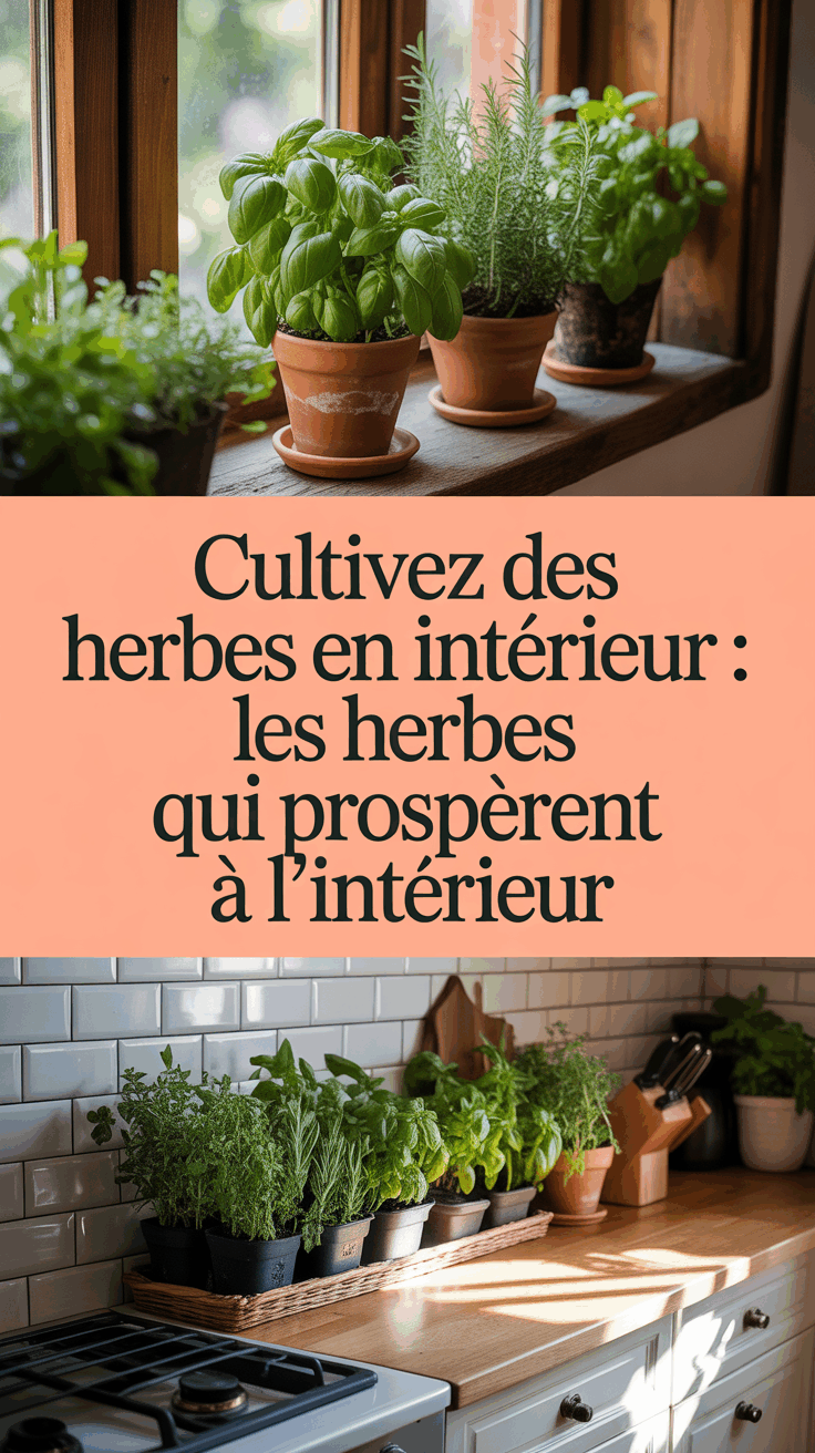Cultivez des herbes en intérieur : les herbes qui prospèrent à l’intérieur