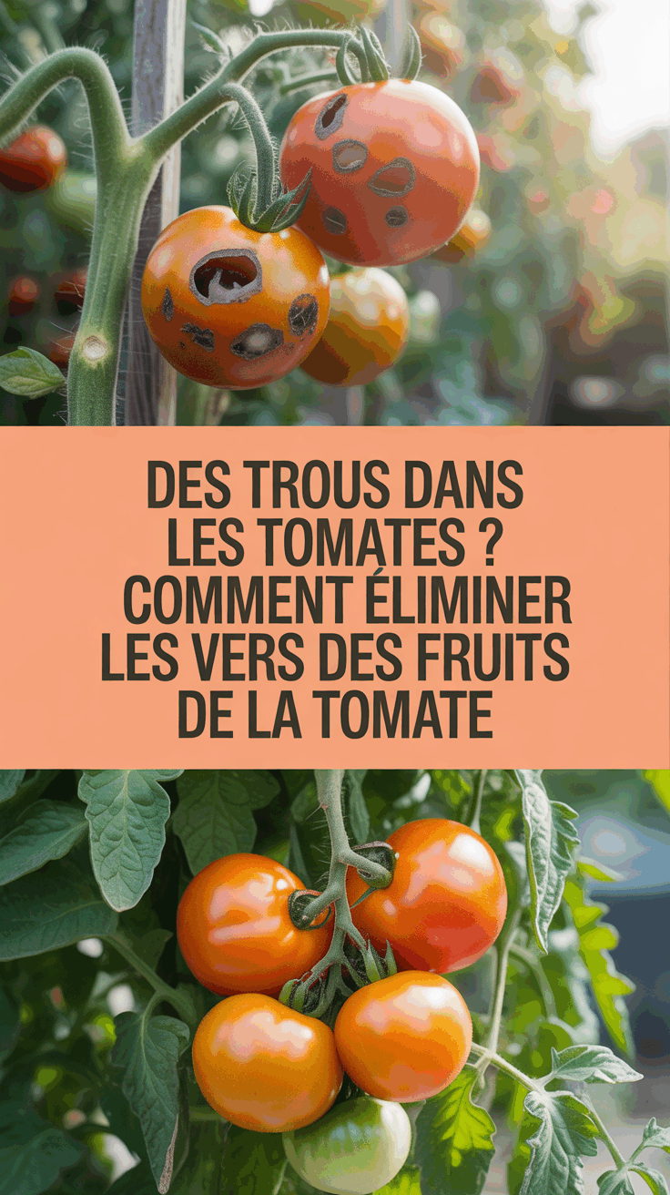 Des trous dans les tomates ? Comment éliminer les vers des fruits de la tomate