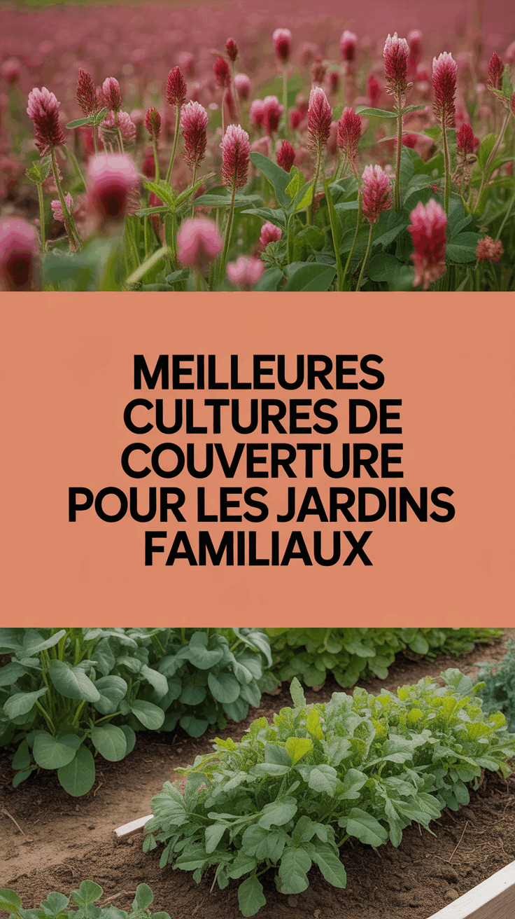 Meilleures cultures de couverture pour les jardins familiaux