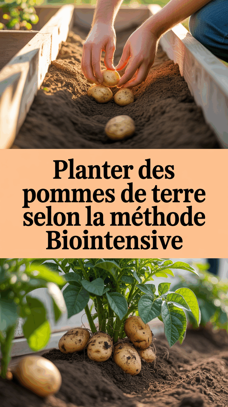 Planter des pommes de terre selon la méthode biointensive