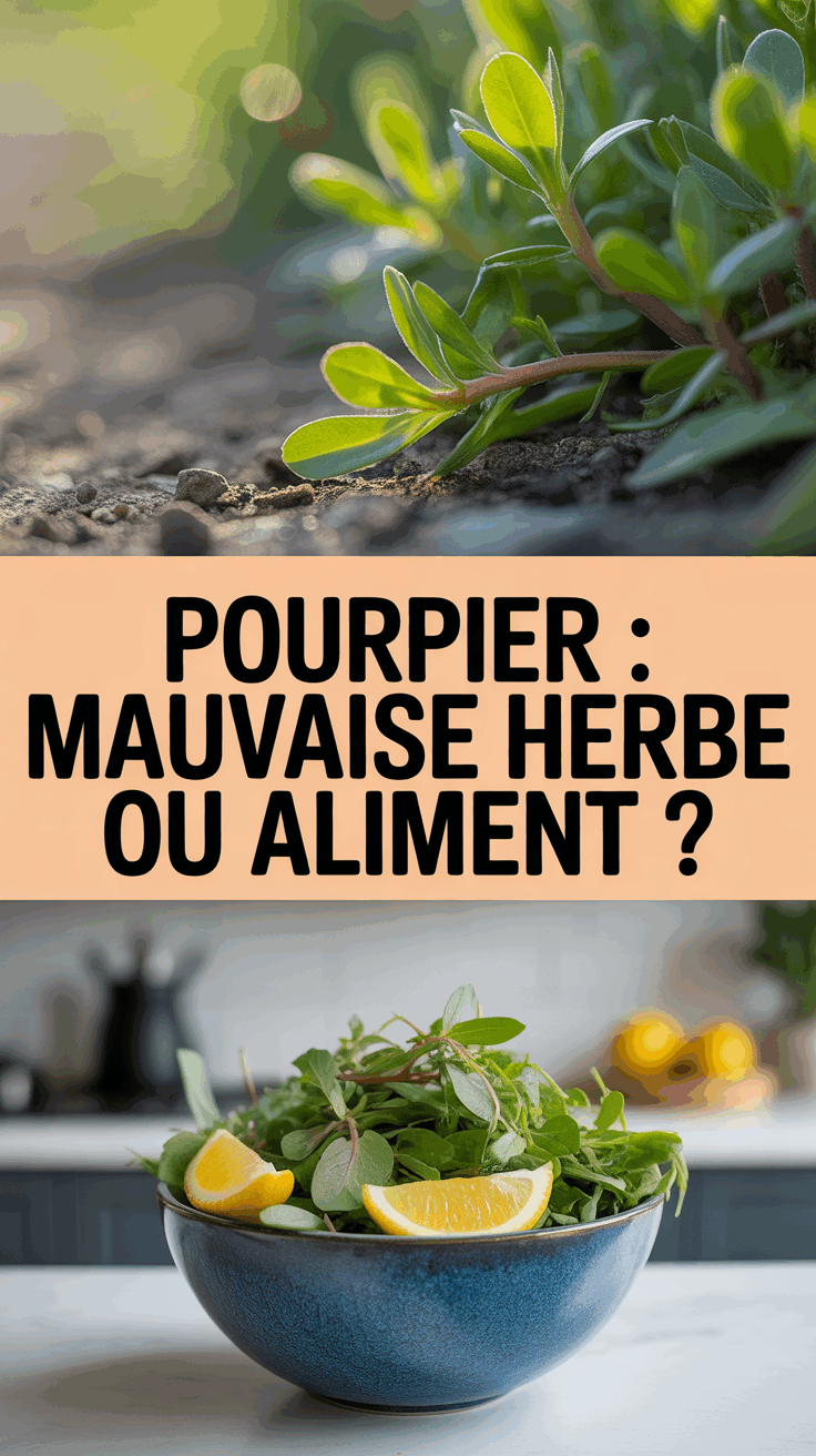 Pourpier : mauvaise herbe ou aliment ?