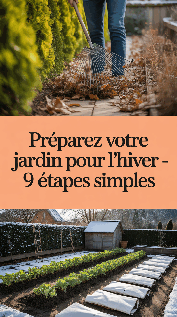Préparez votre jardin pour l'hiver – 9 étapes simples