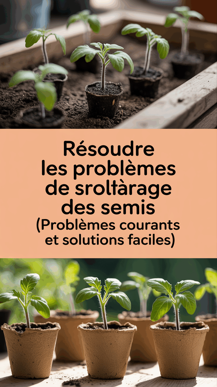 Résoudre les problèmes de démarrage des semis (problèmes courants et solutions faciles)