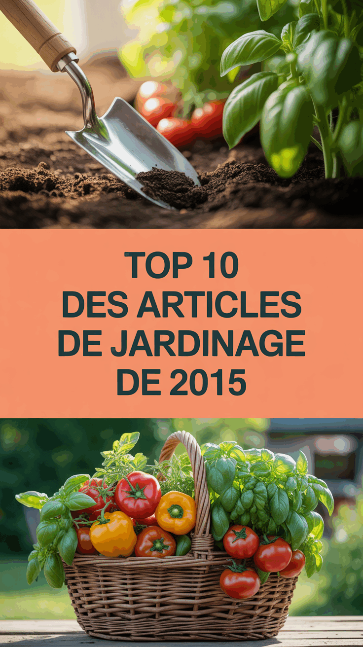 Top 10 des articles de jardinage de 2015