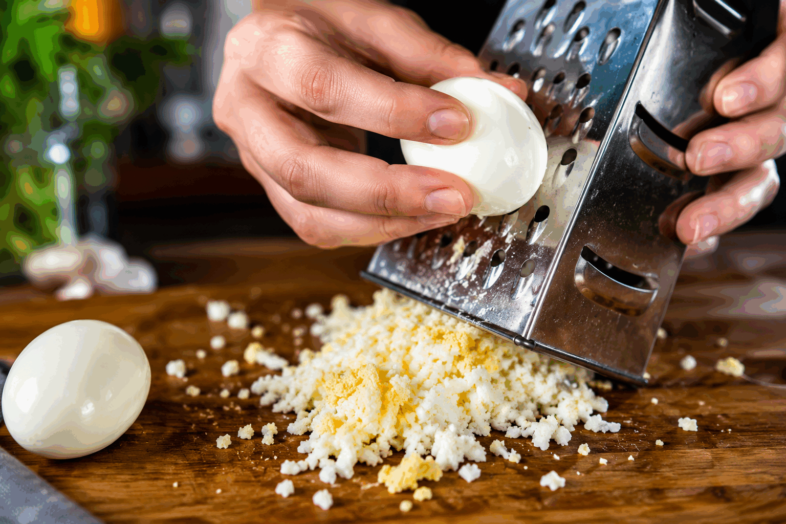 5 minutes chrono : l'omelette râpée qui va changer vos soirées 🔥 Description Cette omelette râpée est une variante rapide et savoureuse de l'omelette traditionnelle, idéale pour un repas improvisé en soirée. Sa texture moelleuse mêlée à des ingrédients frais et râpés apporte une explosion de saveurs et une touche gourmande à vos assiettes. Simple, rapide et délicieuse, elle devient un incontournable pour ceux qui veulent changer des classiques œufs sans perdre de temps en cuisine. Informations Temps de préparation : 3 minutes Temps de cuisson : 2 minutes Nombre de portions : 2 personnes Difficulté : Facile Ingrédients Pour l'omelette râpée 4 œufs frais 50 g de fromage râpé (emmental, comté ou cheddar selon votre goût) 1 petite courgette (environ 100 g) 1 petite carotte (environ 70 g) 1 gousse d'ail 1 cuillère à soupe d'huile d'olive Sel fin Poivre noir fraîchement moulu Quelques brins de ciboulette (facultatif) Préparation Lave soigneusement la courgette et la carotte. Râpe-les finement à l’aide d’une râpe à gros trous. Épluche et hache finement la gousse d’ail. Casse les œufs dans un bol, ajoute une pincée de sel et de poivre, puis bats-les rapidement à la fourchette. Incorpore le fromage râpé, le mélange courgette, carotte râpées et l’ail haché dans les œufs battus. Mélange bien pour obtenir une préparation homogène. Fais chauffer l’huile d’olive dans une poêle antiadhésive à feu moyen (environ 150-160°C). Verse la préparation dans la poêle bien chaude et étale-la rapidement pour former une couche uniforme. Laisse cuire 1 à 2 minutes sans remuer, jusqu’à ce que les bords commencent à se solidifier. À l’aide d’une spatule, replie délicatement l’omelette en deux ou roule-la comme un roulé. Laisse cuire encore 30 secondes à 1 minute, puis éteins le feu. Parseme de ciboulette ciselée avant de servir pour rehausser les saveurs. Astuces Passe la courgette râpée dans un torchon propre et presse-la légèrement pour enlever un excès d’eau, afin d’éviter que l’omelette soit trop humide. Si tu n’as pas de ciboulette, remplace par du persil frais ou du basilic pour varier les arômes. Pour une version plus crémeuse, ajoute une cuillère à soupe de crème fraîche ou de fromage blanc dans la préparation avant cuisson. Utilise une poêle antiadhésive et fais chauffer doucement pour éviter que l’omelette brûle ou colle. Service Servez cette omelette râpée immédiatement, accompagnée d’une salade verte croquante ou de quelques tomates cerises pour un repas léger et rapide. Parfaite pour une soirée pressée, elle s’adapte aussi bien à un petit déjeuner gourmand qu’à un dîner improvisé.