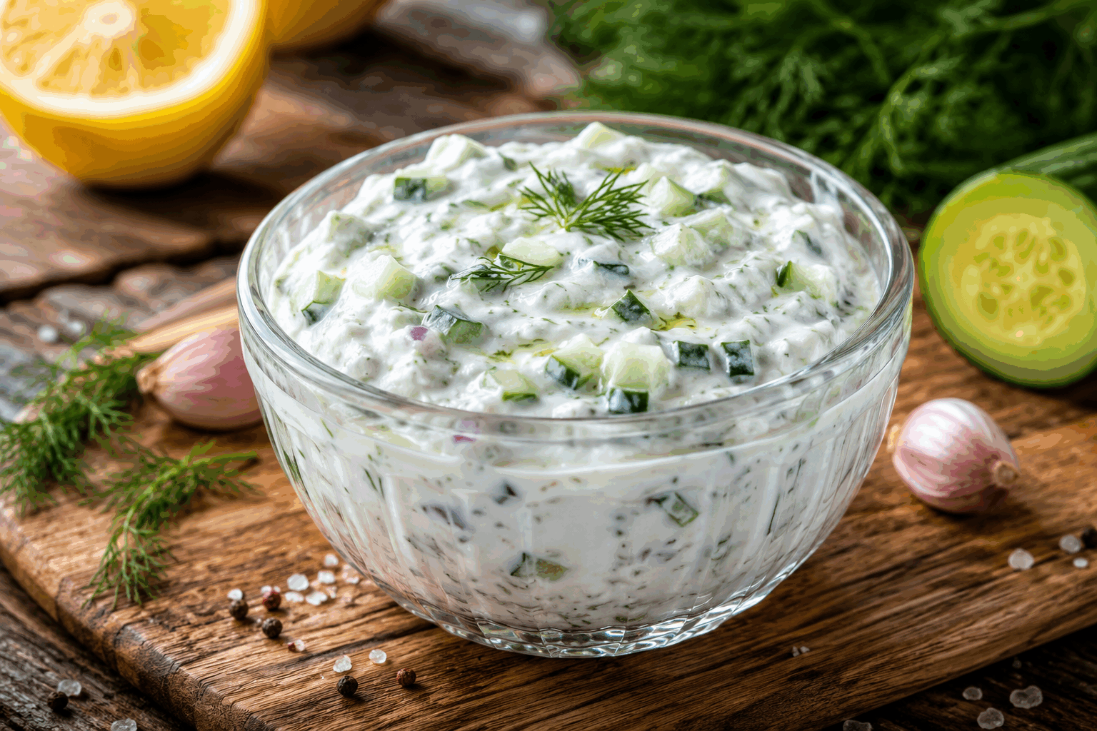 5 minutes chrono pour une sauce au concombre crémeuse qui va vous surprendre ✨