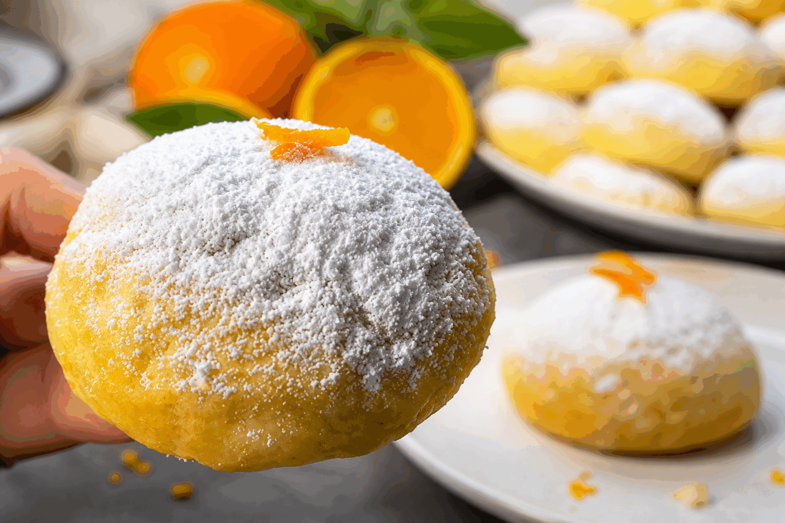 5 minutes et 3 ingrédients pour des biscuits moelleux au jus d’orange qui vont vous surprendre 🍊👌 Description Ces biscuits moelleux à base de jus d’orange sont rapides à préparer et délicieux. Leur texture tendre et leur goût légèrement fruité apportent une touche de fraîcheur, parfaite pour une pause gourmande ou un goûter improvisé. Une recette simple et efficace qui plaira à toute la famille. Informations Temps de préparation : 5 minutes Temps de cuisson : 12 minutes Nombre de portions : 12 biscuits Difficulté : Facile Ingrédients Pour les biscuits 200 g de farine 100 g de sucre 100 ml de jus d’orange frais 1 pincée de sel (optionnel) Préparation Préchauffe le four à 180°C (th. 6). Dans un saladier, verse la farine et le sucre, puis ajoute une pincée de sel pour relever le goût. Ajoute progressivement le jus d’orange en mélangeant à l’aide d’une cuillère jusqu’à obtenir une pâte homogène et légèrement collante. Forme des petites boules de pâte avec les mains, puis aplatis-les légèrement sur une plaque recouverte de papier sulfurisé. Enfourne pour 12 minutes, ou jusqu’à ce que les biscuits soient légèrement dorés sur les bords. Laisse refroidir quelques minutes sur une grille avant de déguster pour que les biscuits gardent leur moelleux. Astuces Pour un goût plus intense, utilise du jus d’orange fraîchement pressé plutôt qu’industriel. Tu peux ajouter un peu de zeste d’orange à la pâte pour renforcer la saveur agrume. Si la pâte est trop collante, ajoute une cuillère à soupe de farine en plus. Conserve les biscuits dans une boîte hermétique pour préserver leur moelleux. Service Servez ces biscuits moelleux au jus d’orange avec une tasse de thé, un café ou un verre de lait. Ils sont parfaits pour un goûter rapide ou un petit déjeuner léger. Idéal aussi en accompagnement d’un dessert ou pour partager lors d’un moment convivial entre amis ou en famille.