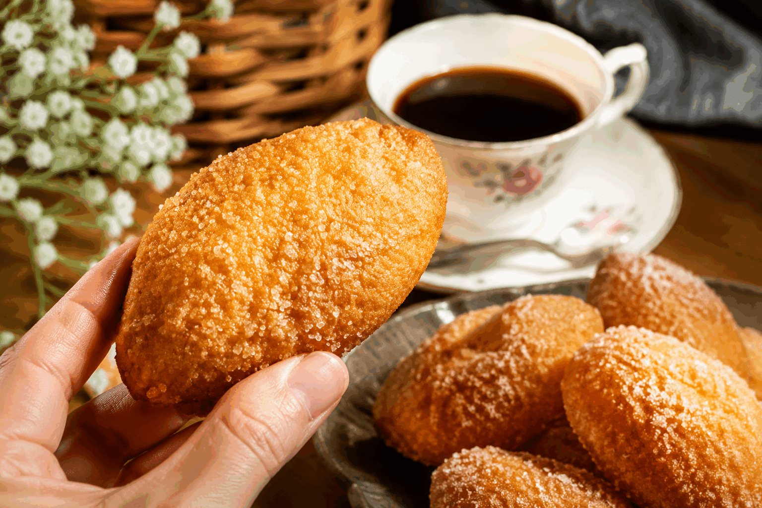 5 minutes pour des biscuits sans œufs délicieux et prêts pour le café ☕️