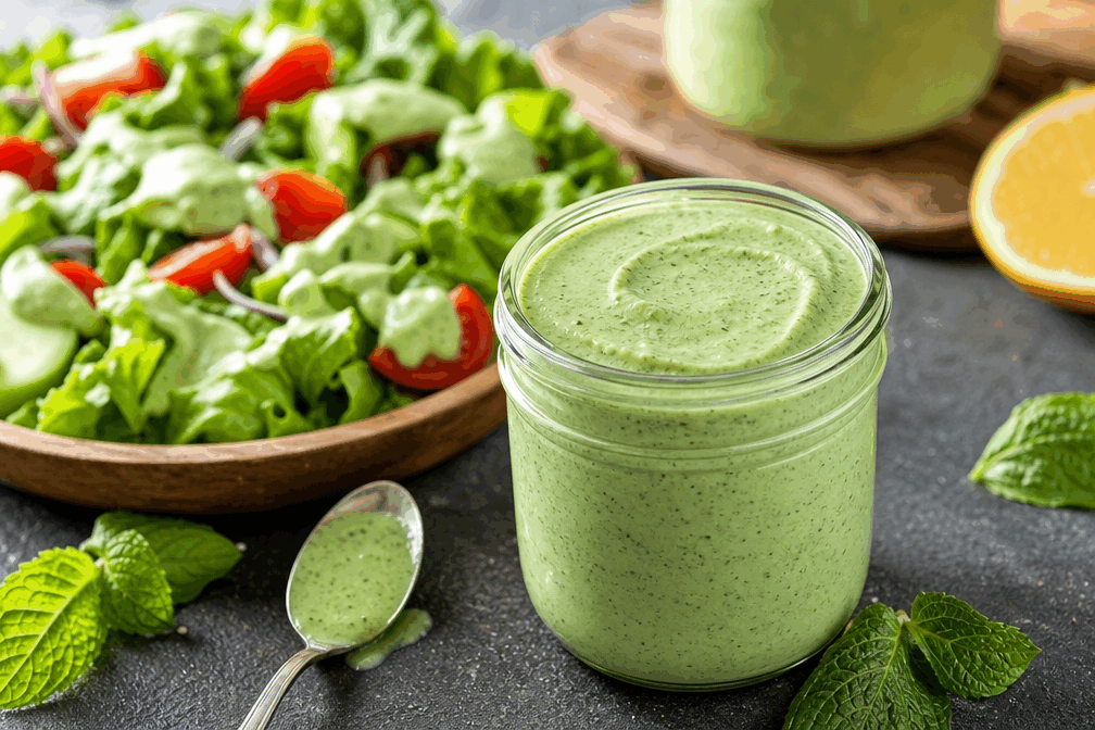 5 minutes pour une sauce au yaourt légère et sans huile qui bluffe tout le monde 😍 Description Cette sauce au yaourt est une recette rapide, légère et sans huile, parfaite pour accompagner salades, légumes grillés ou viandes blanches. Sa fraîcheur et son onctuosité apportent une touche savoureuse qui séduit à coup sûr vos convives. Facile à réaliser en seulement 5 minutes, elle est idéale pour un repas sain et gourmand. Informations Temps de préparation : 5 minutes Temps de cuisson : 0 minute Nombre de portions : 4 personnes Difficulté : Facile Ingrédients Pour la sauce au yaourt 150 g de yaourt nature brassé (type grec ou à 0% de matière grasse) 1 cuillère à soupe de jus de citron frais 1 cuillère à café de moutarde douce 1 gousse d’ail finement hachée 1 cuillère à soupe de ciboulette ciselée 1 cuillère à soupe de persil plat haché Sel fin, selon goût Poivre noir du moulin, selon goût Préparation Dans un bol, verse le yaourt nature brassé. Ajoute le jus de citron et la moutarde douce, puis mélange bien pour homogénéiser la préparation. Incorpore l’ail haché, la ciboulette et le persil, puis assaisonne avec le sel et le poivre selon tes préférences. Mélange délicatement pour répartir uniformément les herbes et les saveurs. Laisse reposer 2 minutes au frais avant de servir pour que les arômes se développent. Astuces Privilégie un yaourt bien crémeux pour une texture plus onctueuse sans ajout d’huile. Remplace l’ail cru par de l’ail confit pour une saveur plus douce et moins piquante. Ajoute un peu de zeste de citron pour apporter une touche de fraîcheur supplémentaire. Conserve la sauce dans une boîte hermétique au réfrigérateur et consomme-la sous 48 heures. Service Serre cette sauce au yaourt en accompagnement de salades croquantes, de légumes vapeur ou grillés, de brochettes de poulet ou même en dip avec des bâtonnets de légumes frais. Elle est parfaite pour un déjeuner léger, un apéritif sain ou un dîner estival convivial.